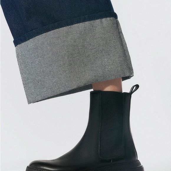 Corticella Black Leather Boots
Chelsea Boot/ new in a box - Picture 2 of 4